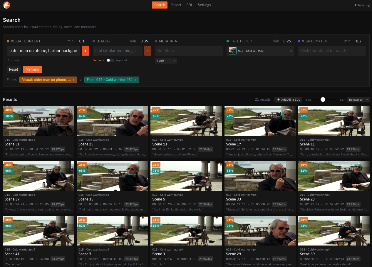 Fennec Search interface